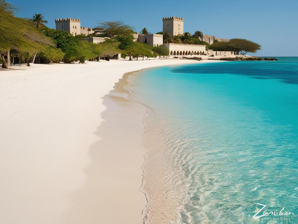 "Zanzibar, Tanzania, with its pristine beaches and cultural richness of Stone Town. Beautiful underrated destination of tanzania"